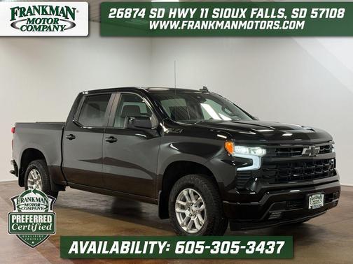 Black 2024 Chevrolet Silverado 1500 RST