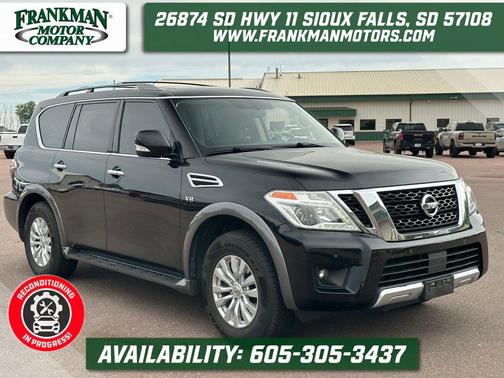 Super Black 2018 Nissan Armada SV