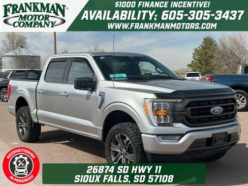 Iconic Silver Metallic 2023 Ford F-150 XLT