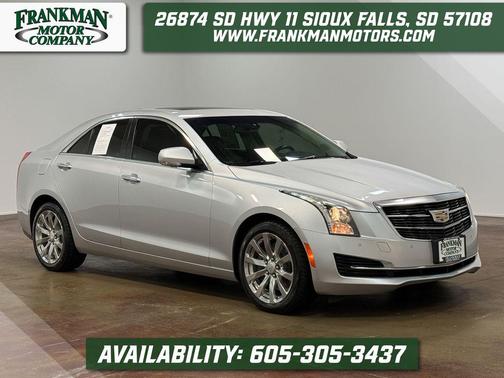 Satin Steel Metallic 2018 Cadillac ATS 2.0L Turbo Luxury