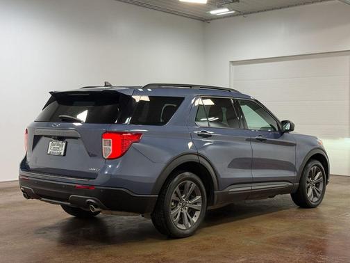Blue Metallic 2021 Ford Explorer XLT