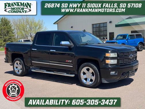 Black 2015 Chevrolet Silverado 1500 LTZ