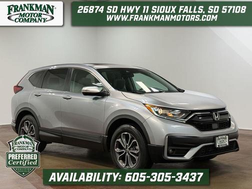 Lunar Silver Metallic 2021 Honda CR-V AWD EX