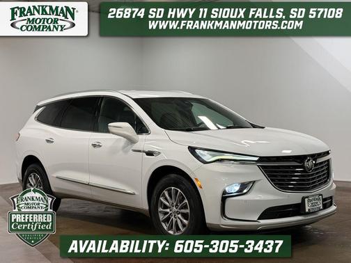 Summit White 2023 Buick Enclave Essence AWD