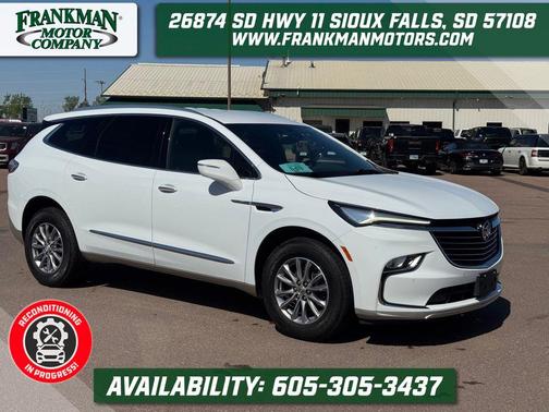 Summit White 2023 Buick Enclave Essence AWD