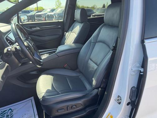 Summit White 2023 Buick Enclave Essence AWD