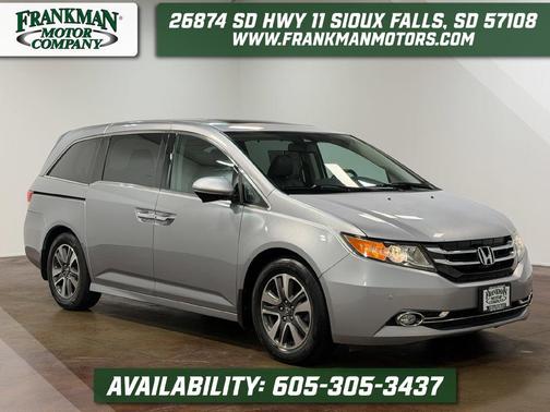 Lunar Silver Metallic 2016 Honda Odyssey Touring