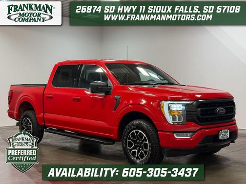 Race Red 2023 Ford F-150 XLT