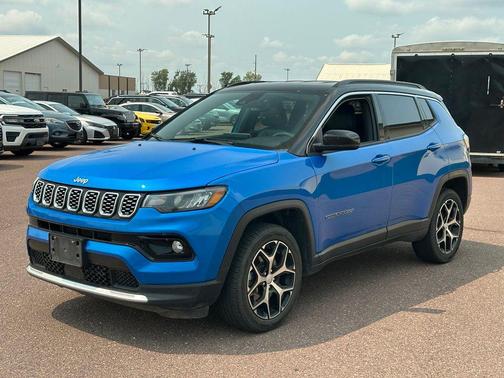 Hydro Blue Pearlcoat 2024 Jeep Compass Limited