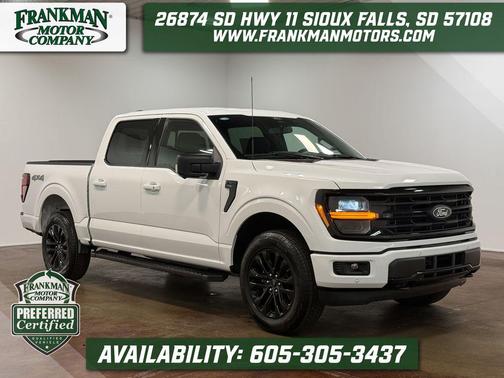 Oxford White 2025 Ford F-150 XLT