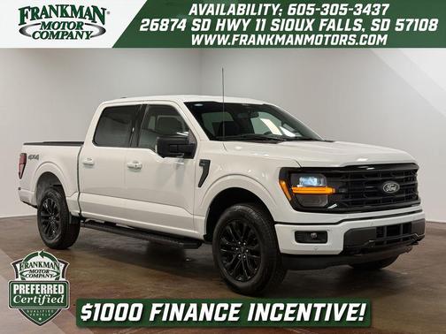 Oxford White 2025 Ford F-150 XLT