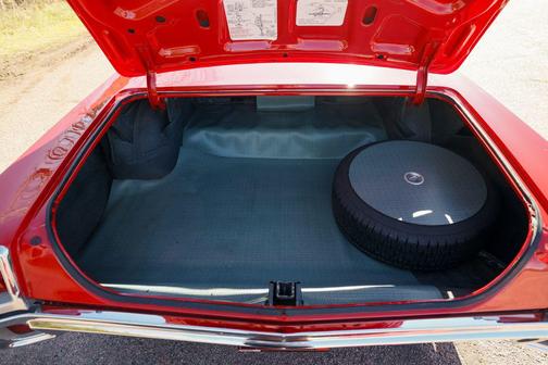 Red 1967 Oldsmobile Cutlass Supreme