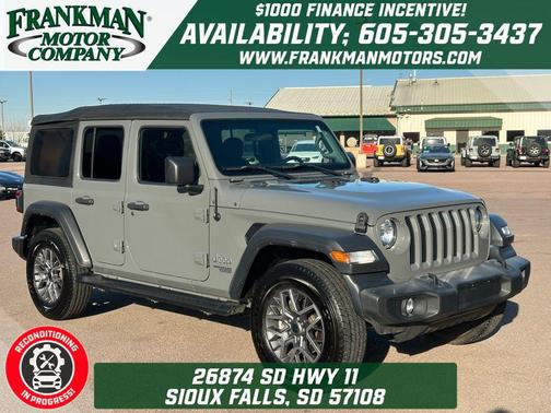 Sting-Gray Clearcoat 2019 Jeep Wrangler Unlimited Sport