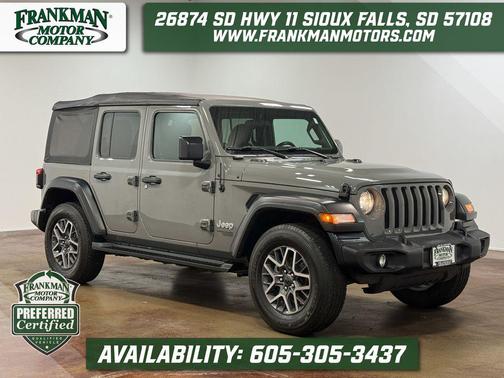 Sting-Gray Clearcoat 2019 Jeep Wrangler Unlimited Sport