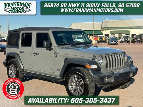 Sting-Gray Clearcoat 2019 Jeep Wrangler Unlimited Sport
