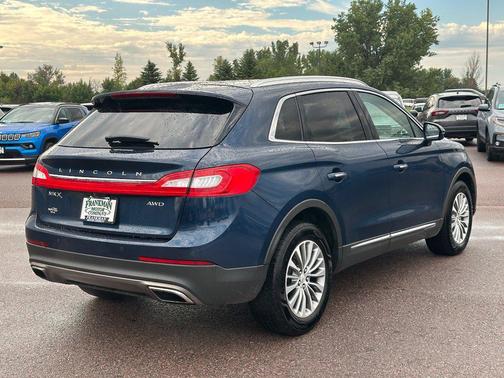 Sapphire Blue Metallic 2017 Lincoln MKX Select