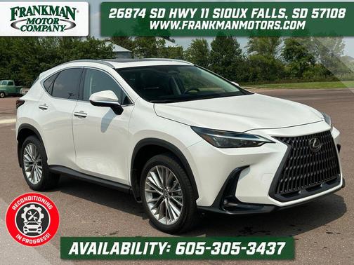 White Pearl 2025 Lexus NX 350 Premium