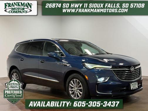 Emperor Blue Metallic 2023 Buick Enclave Essence AWD
