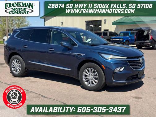 Emperor Blue Metallic 2023 Buick Enclave Essence AWD