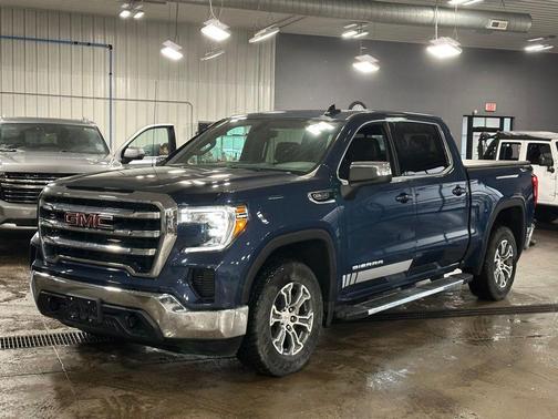 Pacific Blue Metallic 2020 GMC Sierra 1500 SLE
