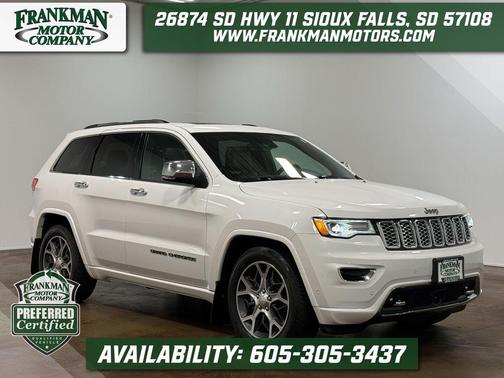 Ivory 3-Coat 2019 Jeep Grand Cherokee Overland