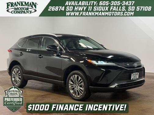 Black 2023 Toyota Venza XLE