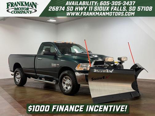 2018 RAM 3500 SLT Regular Cab 4x4 8' Box