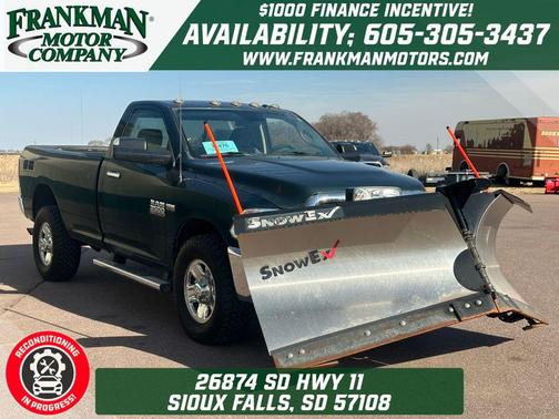 2018 RAM 3500 SLT Regular Cab 4x4 8' Box
