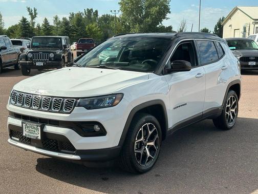Bright White Clearcoat 2025 Jeep Compass Limited