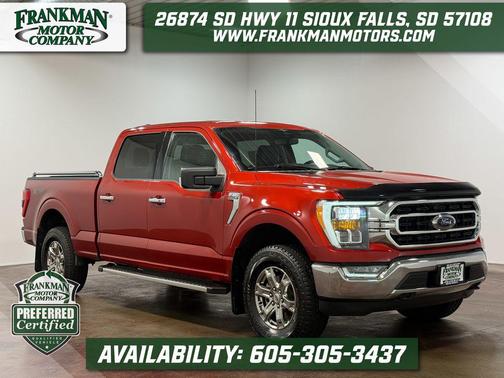 Hot Pepper Red Metallic Tinted Clearcoat 2023 Ford F-150 XLT