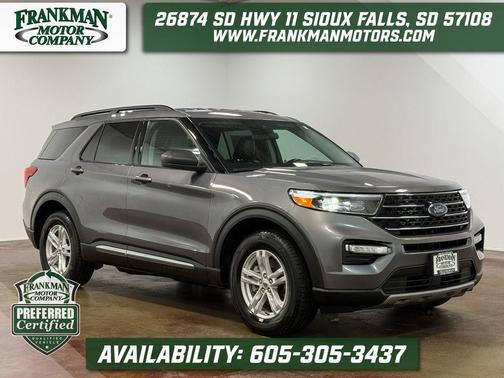 Carbonized Gray Metallic 2022 Ford Explorer XLT
