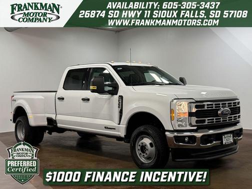 Oxford White 2024 Ford F-350 XLT