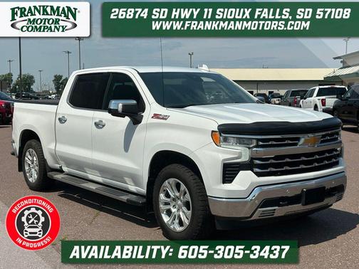 Summit White 2024 Chevrolet Silverado 1500 LTZ