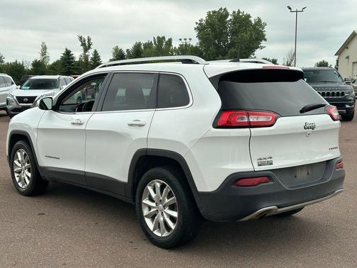 Bright White Clearcoat 2017 Jeep Cherokee Limited