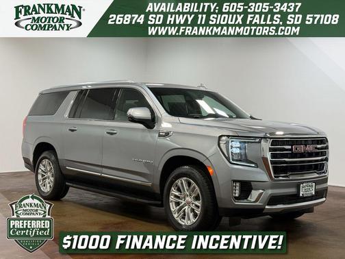 Sterling Metallic 2023 GMC Yukon XL SLT