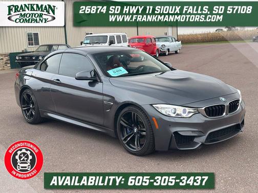 Mineral Gray Metallic 2015 BMW M4 Base