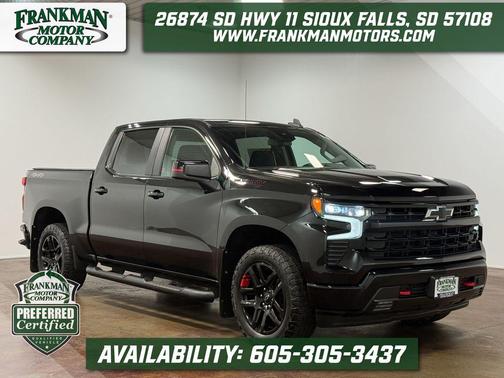 Black 2023 Chevrolet Silverado 1500 RST