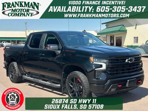 Black 2023 Chevrolet Silverado 1500 RST