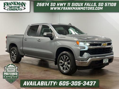 Sterling Gray Metallic 2023 Chevrolet Silverado 1500 LT