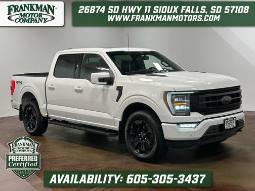 Oxford White 2023 Ford F-150 Lariat