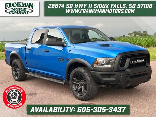 Hydro Blue Pearlcoat 2022 RAM 1500 Classic SLT