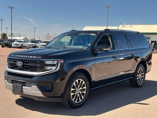 Black Metallic 2025 Ford Expedition Max Platinum