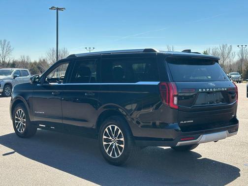 Black Metallic 2025 Ford Expedition Max Platinum