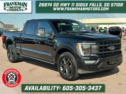 Agate Black Metallic 2023 Ford F-150 Lariat