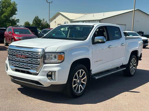 Summit White 2021 GMC Canyon Denali