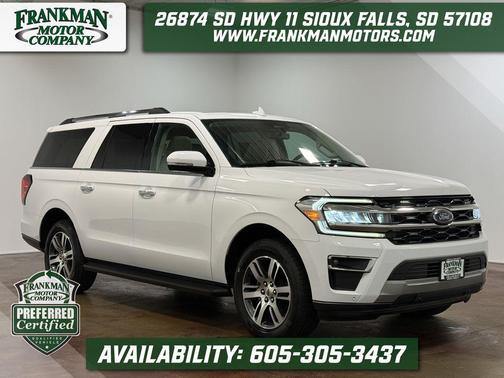 Oxford White 2024 Ford Expedition Max Limited