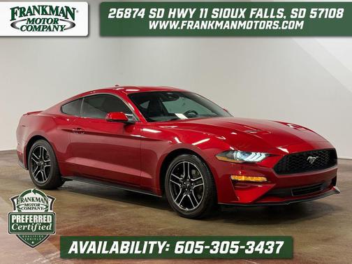 Rapid Red Metallic Tinted Clearcoat 2022 Ford Mustang EcoBoost Premium