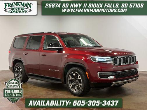 Velvet Red Pearlcoat 2024 Jeep Wagoneer Series III 4x4