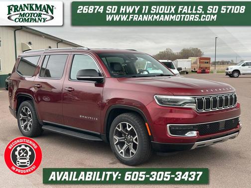 Velvet Red Pearlcoat 2024 Jeep Wagoneer Series III 4x4