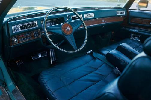 Dunbarton Green 1976 Cadillac Eldorado Convertible